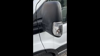 Ford Transit Seitenblinker Spiegelblinker Wechseln Austauschen [upl. by Won]