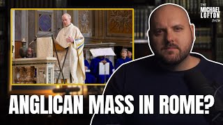 Anglican Archbishop Celebrates Mass in Rome [upl. by Jann783]