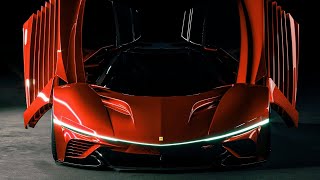 2025 Ferrari Testarossa EV  The First Full Electric Ferrari Concept [upl. by Zipporah]