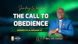 THE CALL TO OBEDIENCE  3rd November 2024 [upl. by Nelyaw]