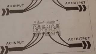 Wiring up the aims 6000 split phase pure sine wave inverter to your whole house [upl. by Ylra]