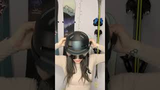 PART1Goggles under your ski helmet or over snowboard snowboarding ski skihelmet bernhelmets [upl. by Ainaj]