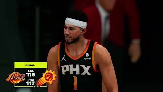 NBA 2k25 Realistic Gameplay Part 2 [upl. by Eiramrefinnej]