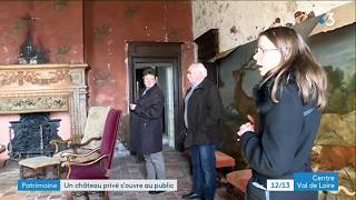 Ouverture au public du Château du Bouchet en Brenne [upl. by Suidaht]