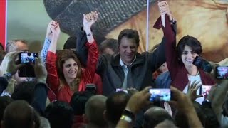 Brésilélections Haddad réagit aux résultats du premier tour [upl. by Negam]