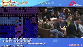 Pokemon Gold by Shenanagans in 5508  SGDQ2014  Part 151 [upl. by Lednahs352]