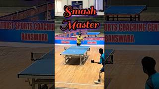 Smash Master in Ping Pong 🏓 BackHand amp Forehand Smashes in Table Tennis 😮 shorts tabletennis [upl. by Sirrah263]