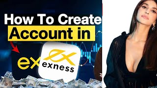 How to Create an Account in Exness in 2024  Forex Trading Broker [upl. by Hairahcaz357]