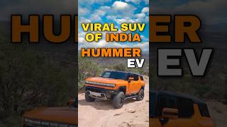 Viral Suv In India Hummer Ev hummerev india suv viral [upl. by Leandra]