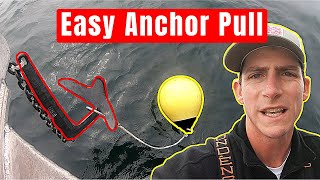 How to Pull Anchor with an Anchor Ball No Windlass [upl. by Nahtaoj889]