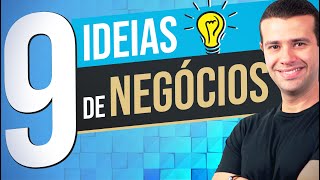 9 IDEIAS DE NEGÓCIOS LUCRATIVOS PARA EMPREENDER EM 2021 [upl. by Barnard]