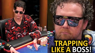 Hes Letting Nate Hill SelfDestruct On The Poker Table HustlerCasinoLive [upl. by Caitrin]