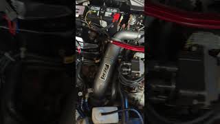 2000 EM1 B16A2 Engine Demo Yonaka 4 in 1 Header JDM AEM V2 Cold Air Intake [upl. by Akinorev]