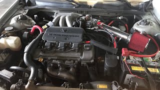 2001 Toyota Camry Air Intake Short Ram Installation [upl. by Gladys]