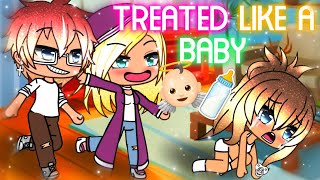 Treated Like A Baby  Gacha Life Mini Movie  GLMM   Farveay [upl. by Farah163]