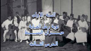 3ème Cours de Musique Andalouse  HARRATE Mohammed Daoudi  LINNABYI ARRASSOUL  الدرس الثالث [upl. by Atteynod]