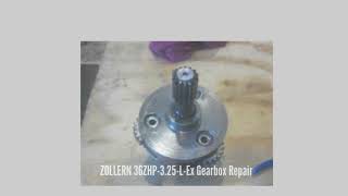 ZOLLERN 36ZHP 3 25 L Ex Gearbox Repair [upl. by Adiaroz]