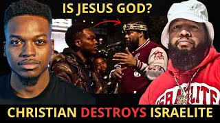 Christian DEMOLISHES Israelite In EPIC One on One Debate Mic Drop Rebuttal [upl. by Serilda]