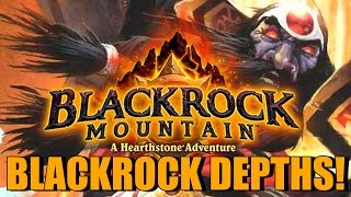 Hearthstone Blackrock Mountain Adventure quotBlackrock Depthsquot Full Clear [upl. by Channing]