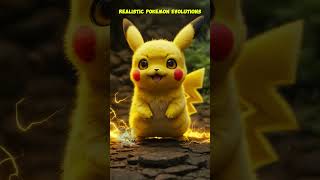 Realistic Pokemon evolutions Pt06 pokemon evolution shorts ytshorts ai 3d AICreatorCT [upl. by Namdor325]