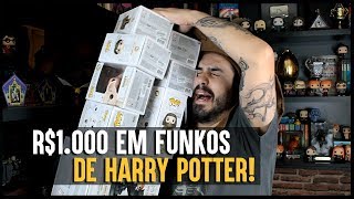 ABRINDO MAIS DE MIL REAIS EM FUNKOS NOVOS DE HARRY POTTER [upl. by Hawkie]