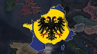 Napoleon restored the Frankish Empire in hoi4 [upl. by Pederson]