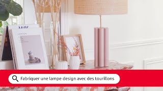 Tuto  Fabriquer une lampe design [upl. by Mcgrody991]