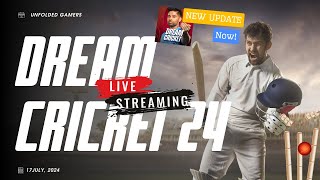 Dream Cricket 24 New Update Review And Gameplay  Streaming With Fun  cricket shorts [upl. by Aylmer645]