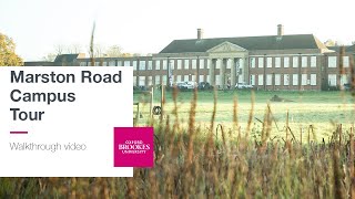 Marston Road Campus Tour  Oxford Brookes University [upl. by Rehpotsirahc]