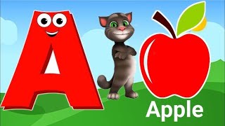 A for apple b for ball song abcd song abcd rhymes video abcd learning  abclearningsongs [upl. by Nyllek]