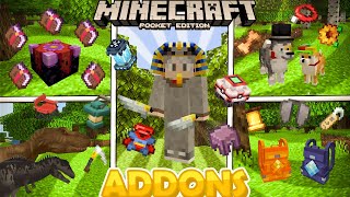 😮Los 12 addons más increíbles para Minecraft PEBedrock 12072 [upl. by Asoj872]