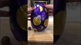 GIANT CADBURY EASTER EGG CHOCOLATE [upl. by Tyoh865]