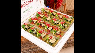 Christmas Chocolate Box Gift Xmas Gift Idea Noel Gift Christmas Gifts Holiday Chocolate [upl. by Innus]