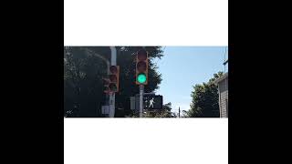 Sheridan  Donahue Mott amp Oak Traffic Signal TurnOn [upl. by Allisirp]