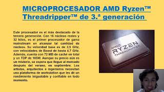 MICROPROCESADORES AMD ACTUALES [upl. by Windham557]