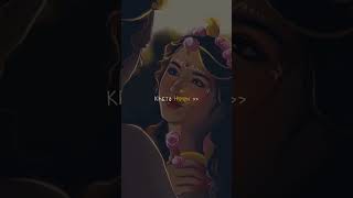 Meri sanse meri radhe ❤️🥰kriahnastatus love radharani [upl. by Levona273]