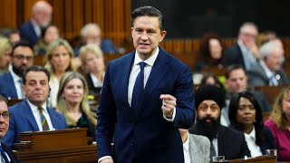 Poilievre bashes Liberals holiday tax break during question period [upl. by Aneladgam]