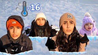 اخر من يخرج من الحفرة ❄️ يفوز الحرارة  16 [upl. by Takken]