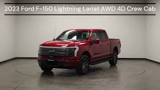 2023 Ford F150 Lightning Lariat AWD 4D Crew Cab VIN 1FT6W1EV3PWG05270 Stock R7555 [upl. by Sung]