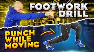 Boxing Footwork Synchronize Your Punching and Footwork with this Drill [upl. by Ahiel624]