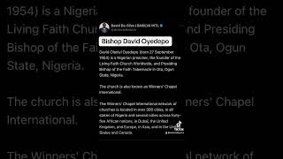 Bishop David Oyedepo [upl. by Nagam]