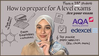 HOW TO PREPARE FOR A LEVEL EXAMS IN MARCH FROM A 3A STUDENT making your exam timetable  preparing [upl. by Ydnas]