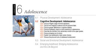 1100 062  Adolescence  Cognitive Development [upl. by Arahsal]