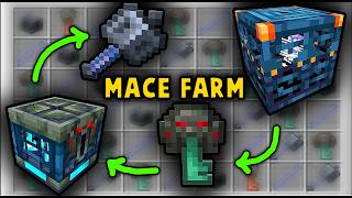 I made a Mace Farm in 121 Minecraft [upl. by Azar]