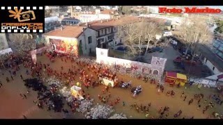 IMMAGINI PAZZESCHE  Battaglia delle Arance Vista dal Drone Carnevale Ivrea [upl. by Adiaz]