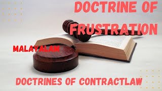 Doctrine of Frustration Doctrines of Contract Law Law for beginners Dr KK Sunitha [upl. by Higley]