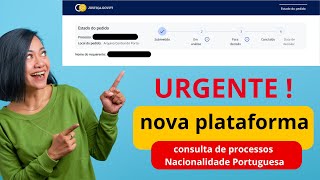 NOVA PLATAFORMA DA NACIONALIDADE PORTUGUESA  01 DE OUTUBRO DE 2024 [upl. by Yde]