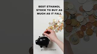 Best ethanol stock to buy money ytshorts shorts trading pennystocks [upl. by Nealson737]