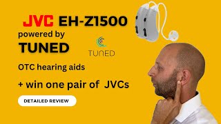 JVC EHZ1500 OTC hearing aids powered by Tuned App [upl. by Luy995]