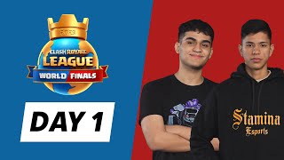 World Finals Day 1  Clash Royale League 2023 [upl. by Eletnahs]